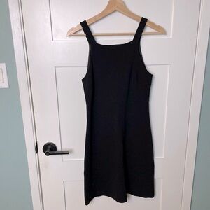 Theory Womens Black Stretchy Dress